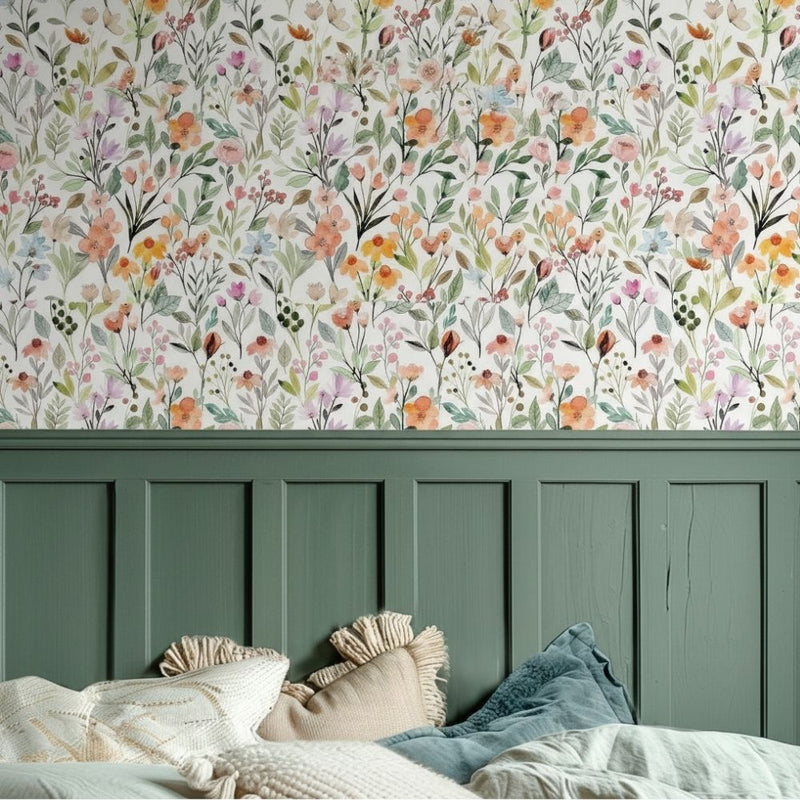 Floral wallpaper