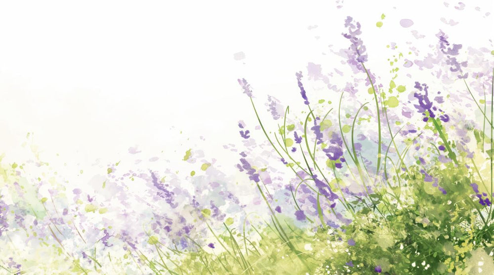 Lavender Wallpaper design