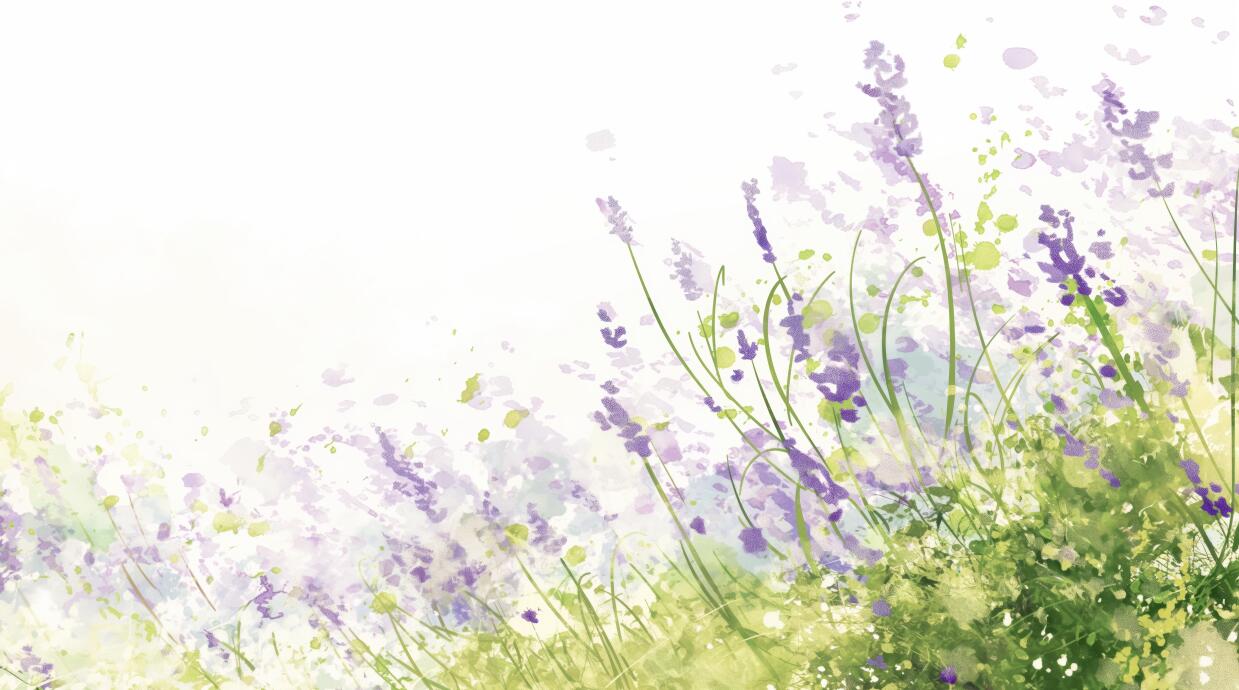 lavender wallpaper flat repeat motif