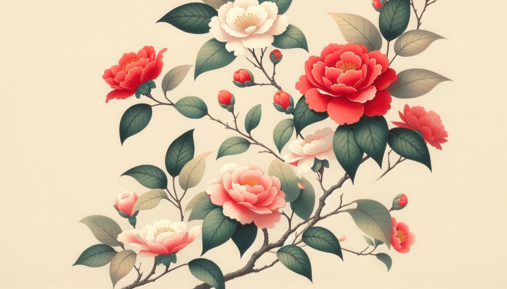 Cream Floral Wallpaper design