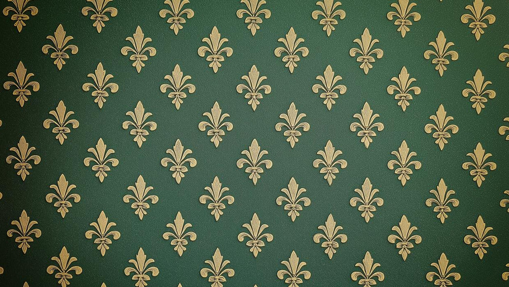 Golden Lily Wallpaper design