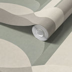 Abstract Sage green wallpaper