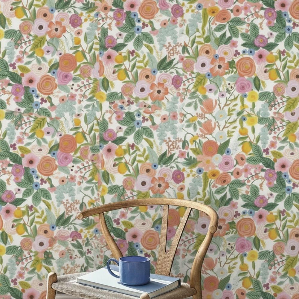 Bright Floral Wallpaper