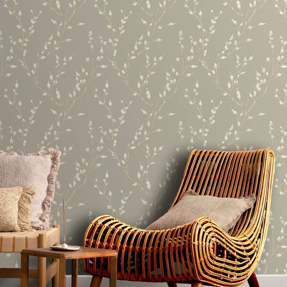 Green Floral Wallpaper