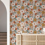 Vintage Floral Wallpaper