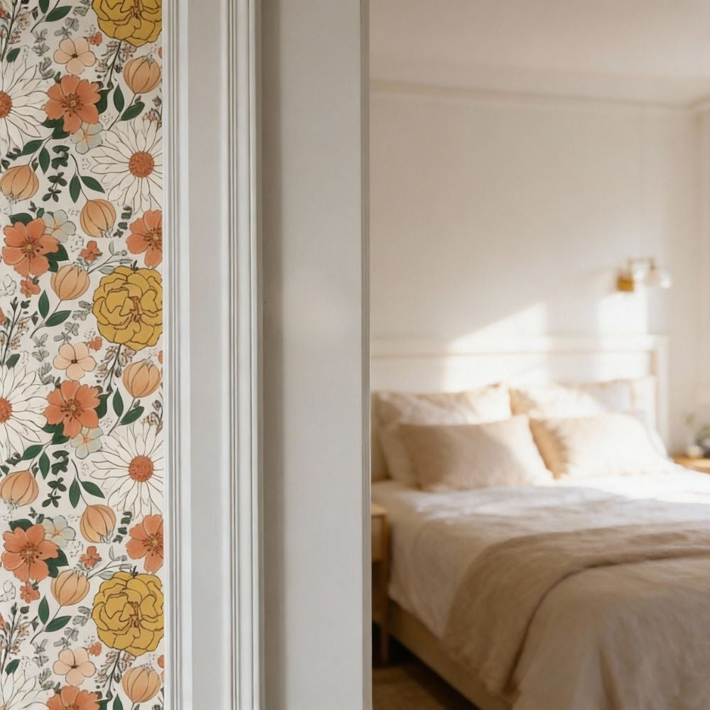 Vintage Floral Wallpaper