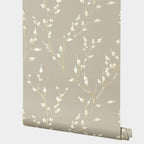 Green Floral Wallpaper