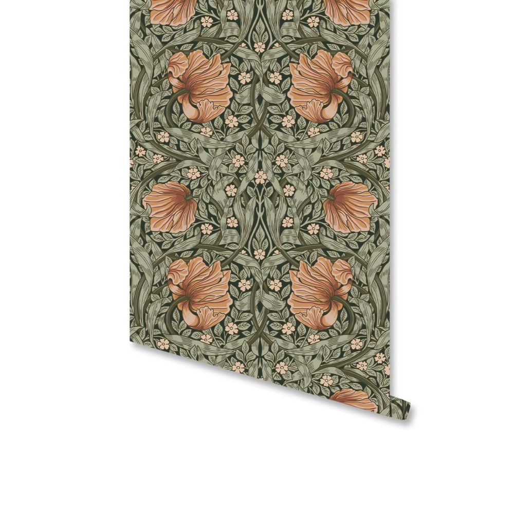 Retro Floral Wallpaper