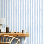 Blue Stripe Wallpaper