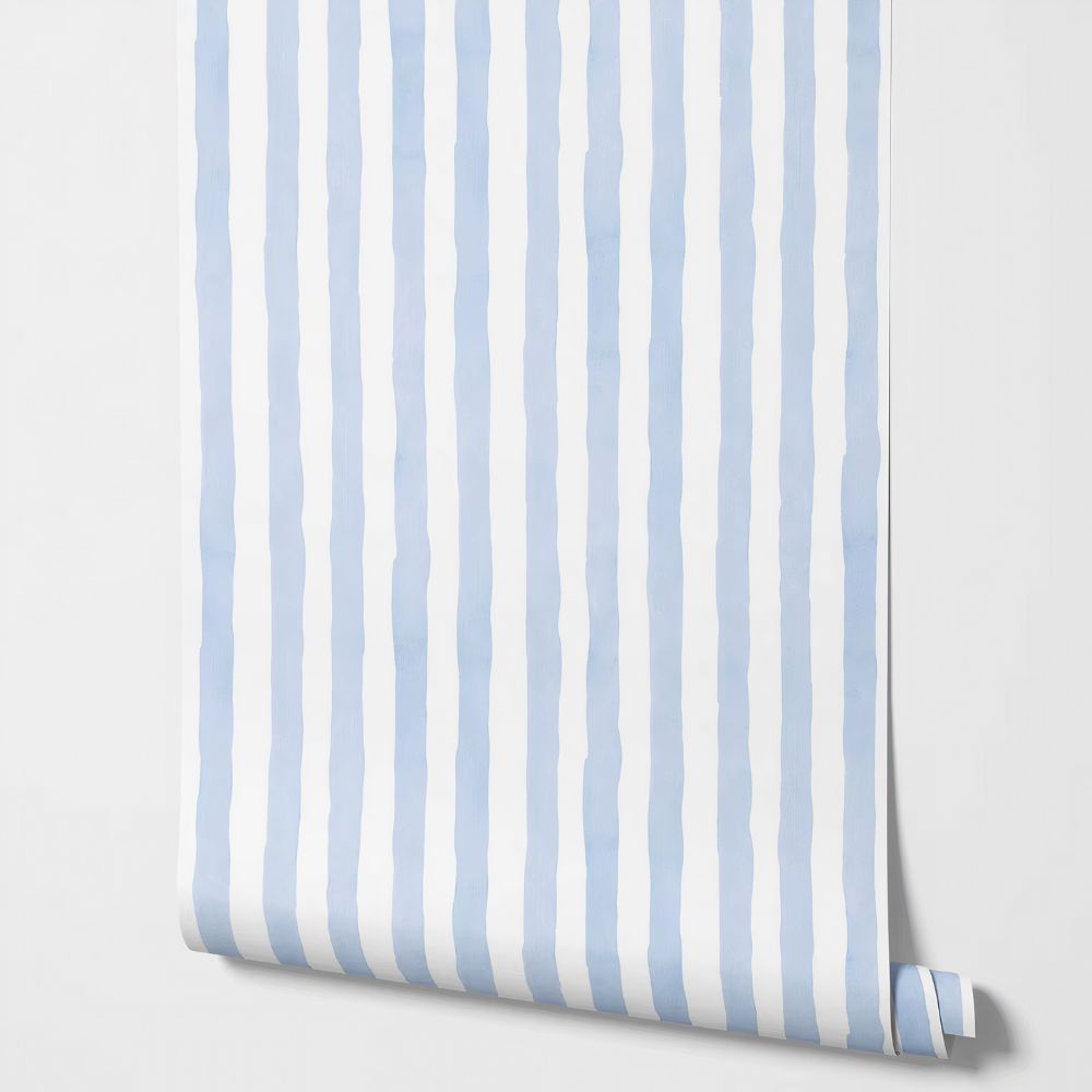 Blue Stripe Wallpaper