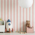 Pink Stripe Wallpaper