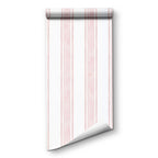 Pink Striped Wallpaper