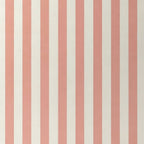 Pink and White Striped Wallpaper