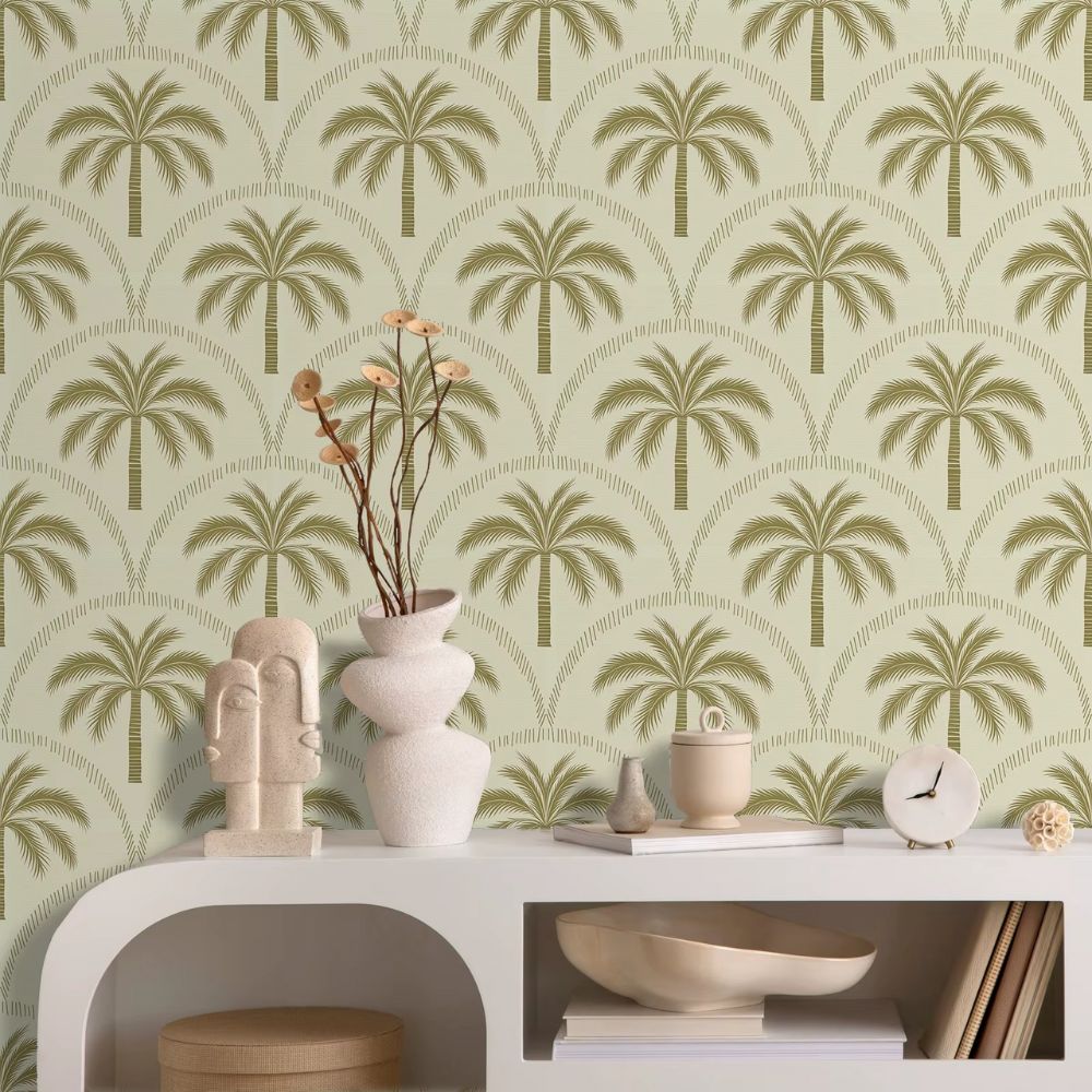 Palm Leaf Wallpaper
