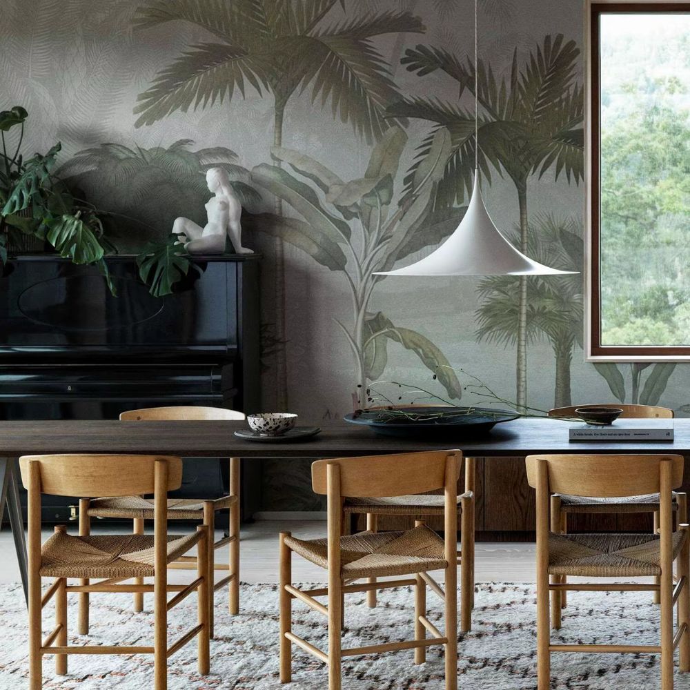 Tropical Leaf Wallpaper