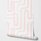 Pink and White Wallpaper