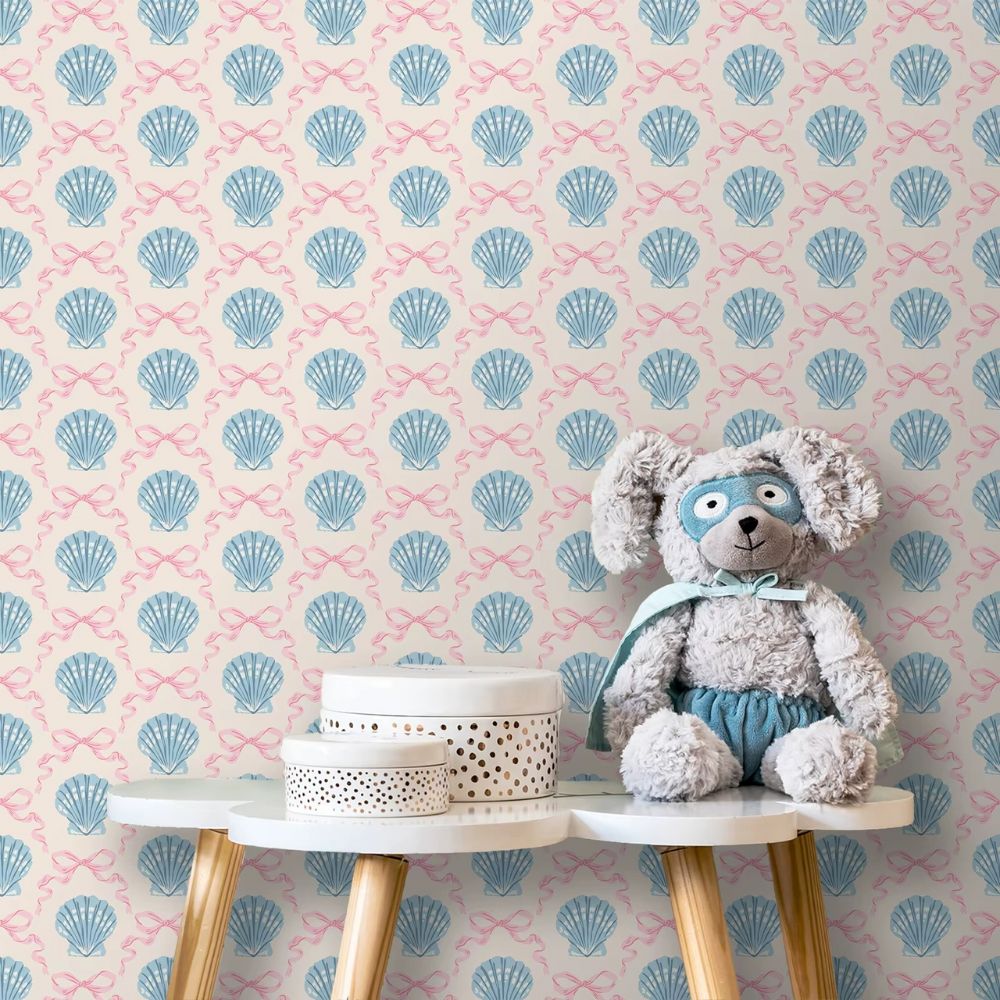 Pink and Blue Wallpaper