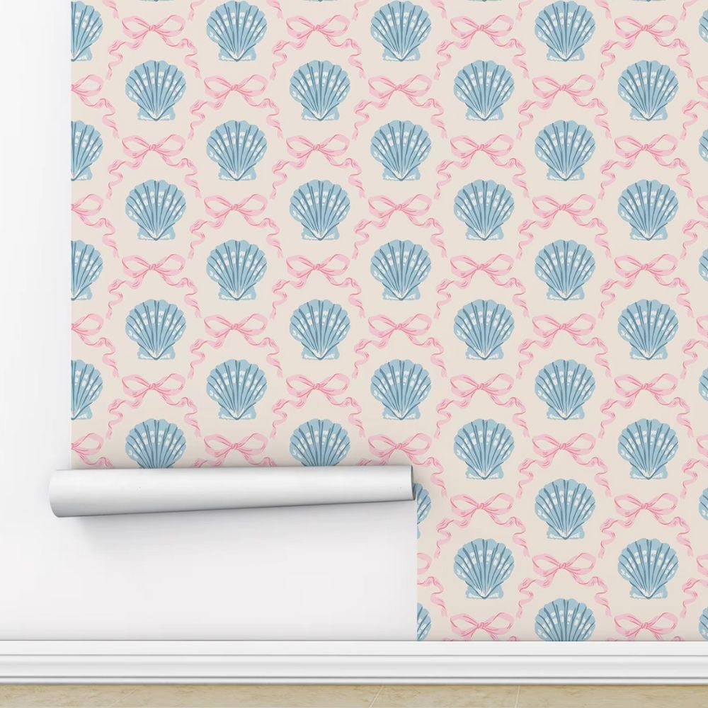 Pink and Blue Wallpaper