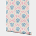 Pink and Blue Wallpaper