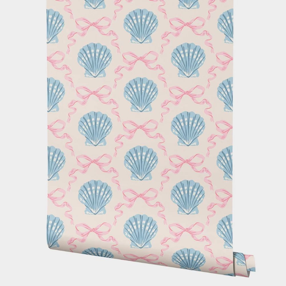 Pink and Blue Wallpaper