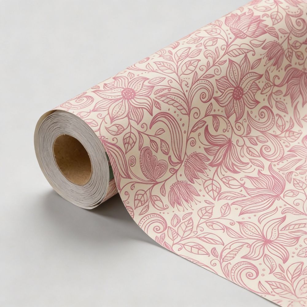 Pink Floral Wallpaper