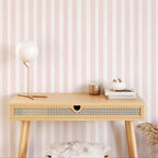 Pink Stripe Wallpaper