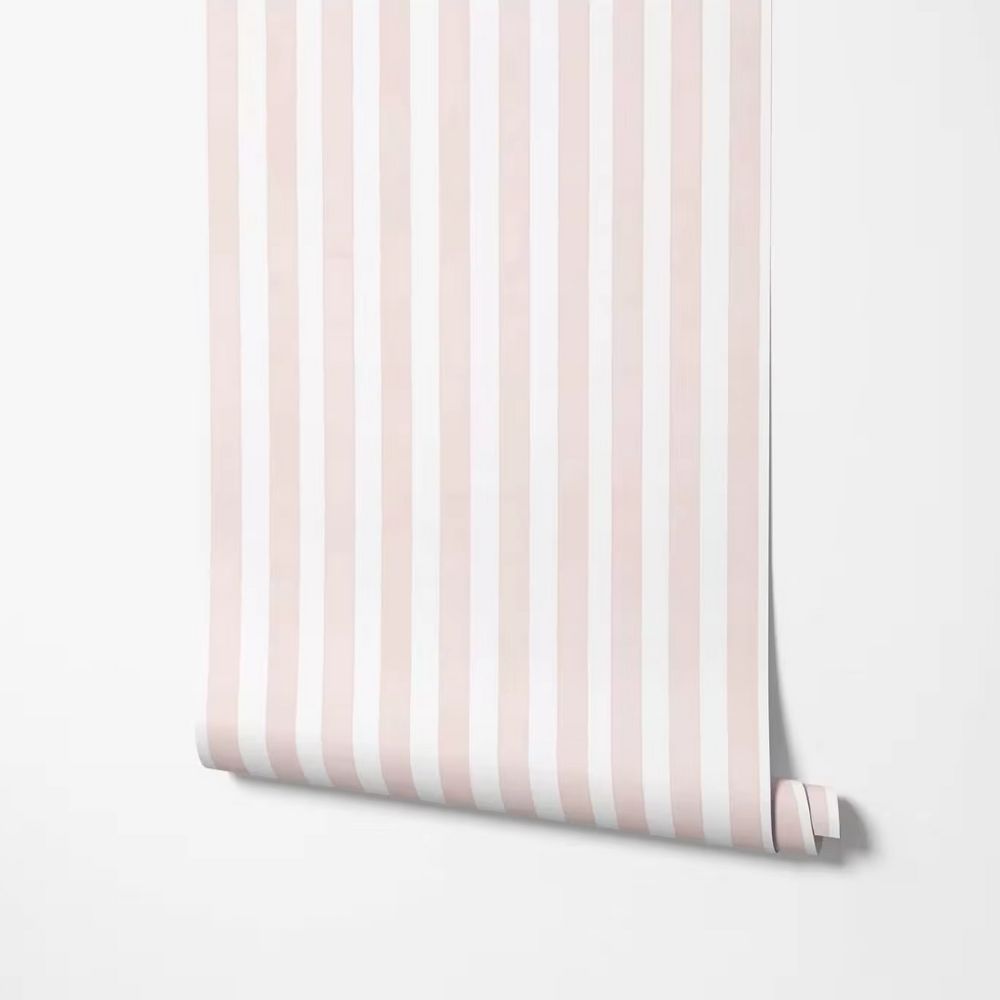 Pink Stripe Wallpaper