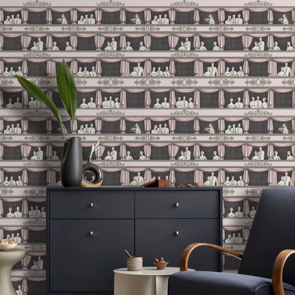 Black and Pink Wallpaper