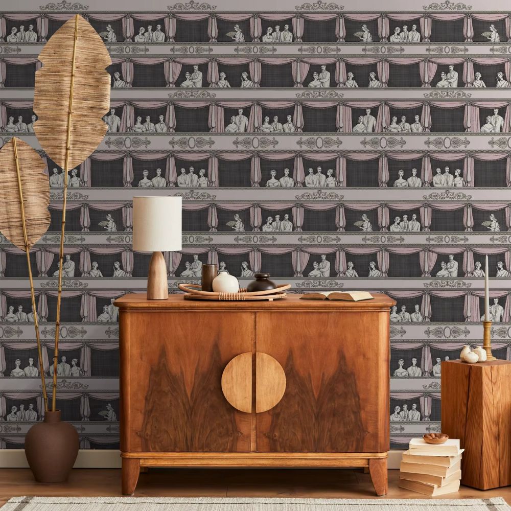 Black and Pink Wallpaper