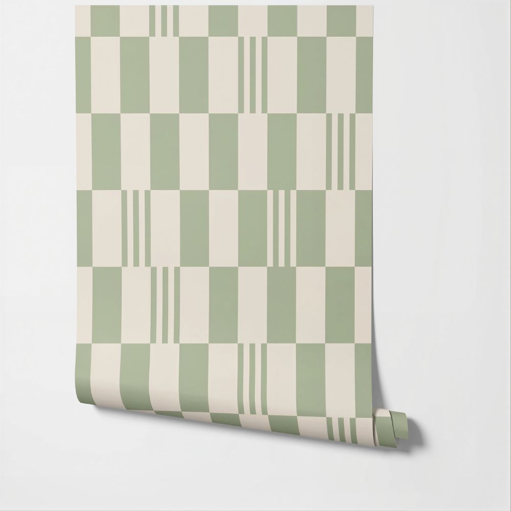 Light Sage Green Wallpaper