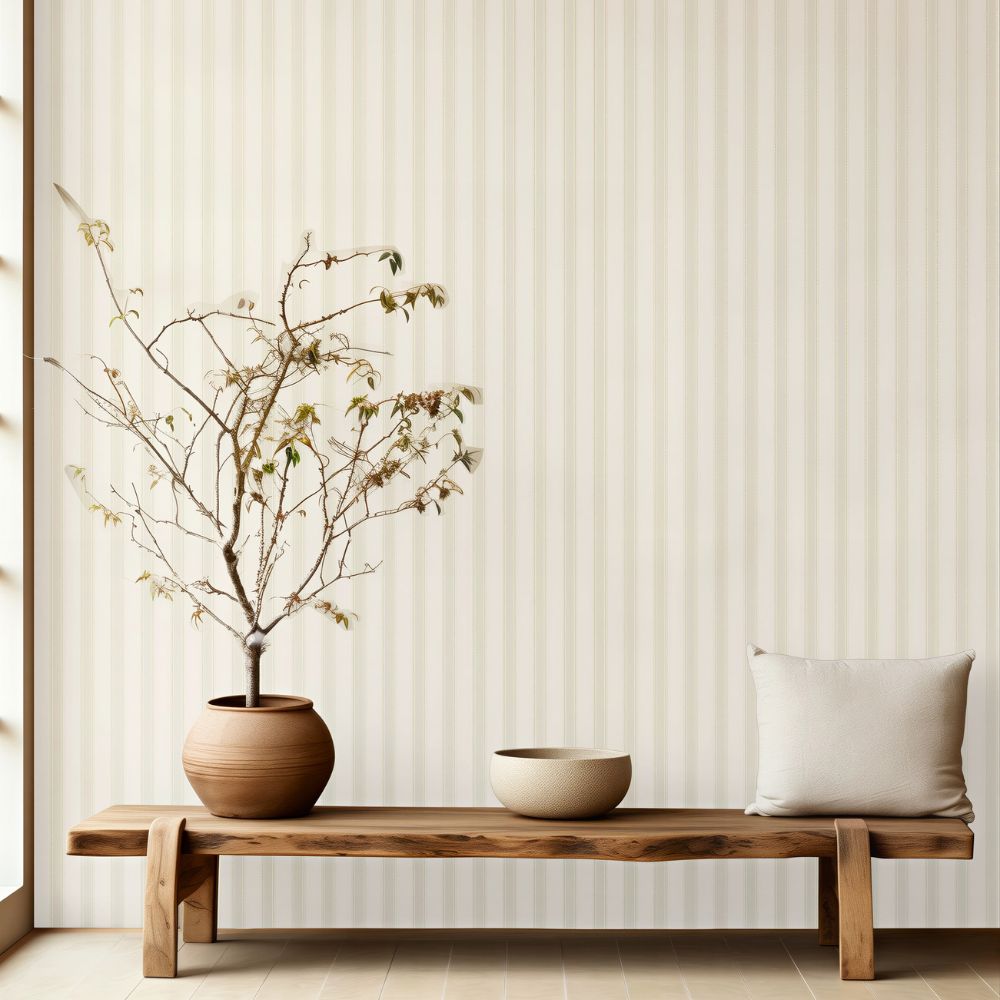 Pastel Sage Green Wallpaper