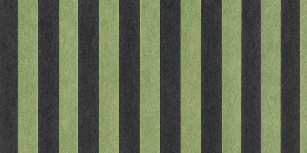 black and green striped wallpaper design
