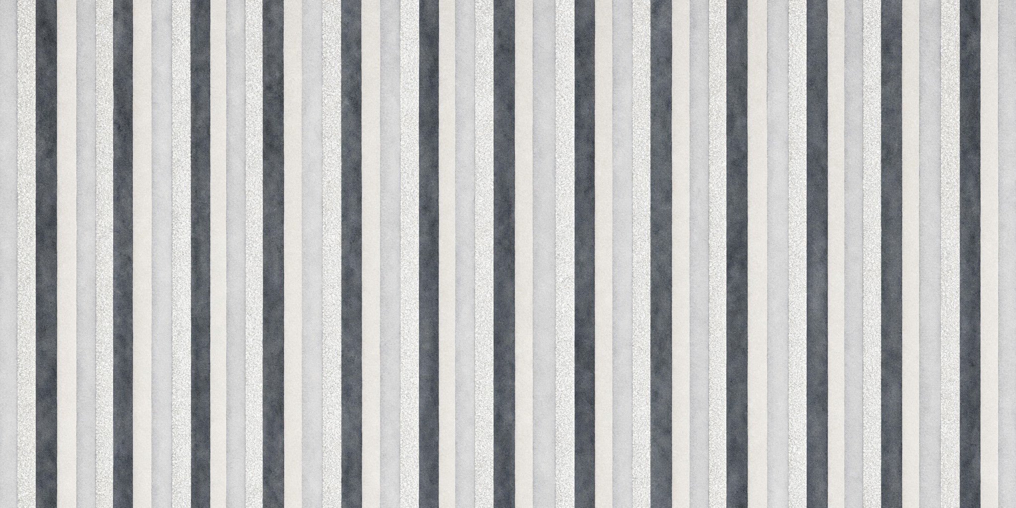 black grey and silver striped wallpaper flat