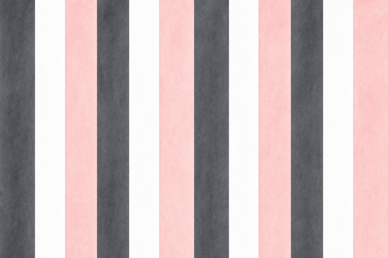 black white and pink striped wallpaper flat