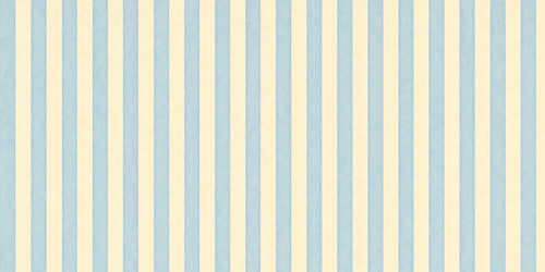 blue and cream striped wallpaper flat