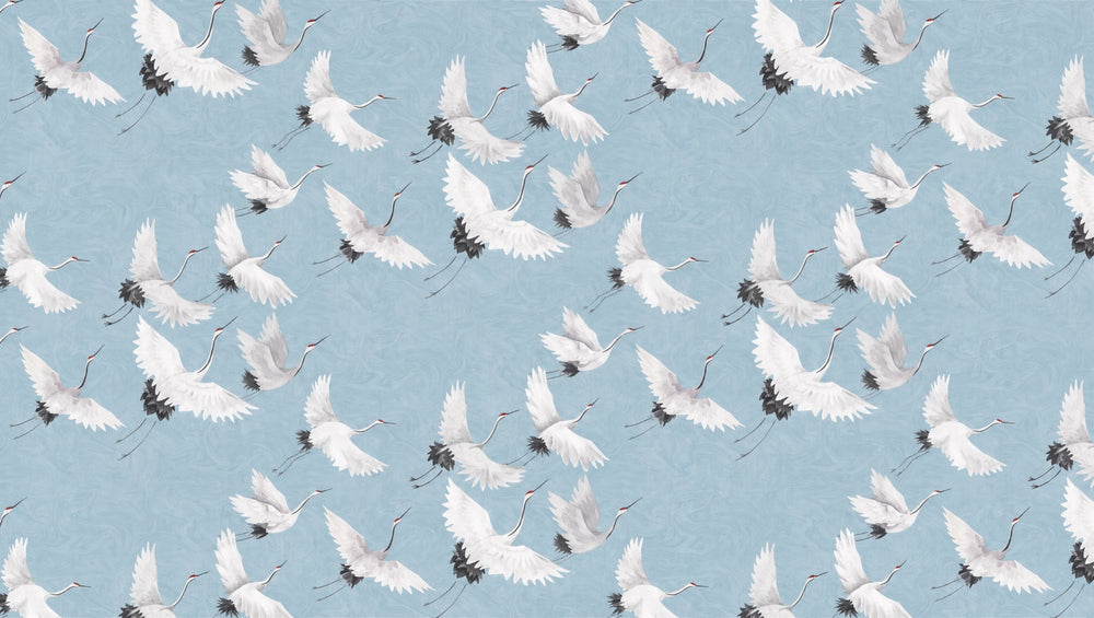 Crane Wallpaper design