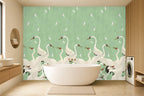 Crane Wallpaper for Bathrooms — room scene