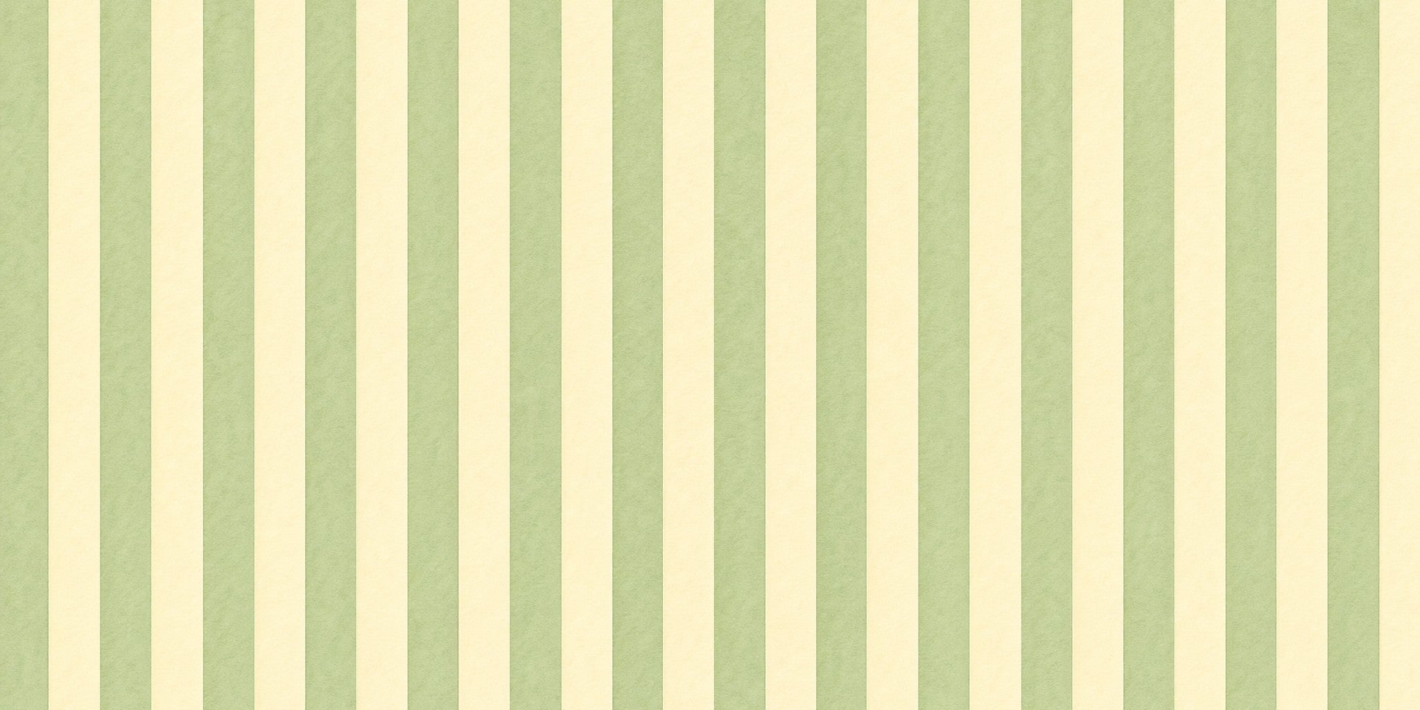 cream and green striped wallpaper flat