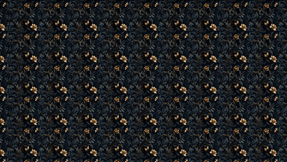 Floral Wallpaper Dark design
