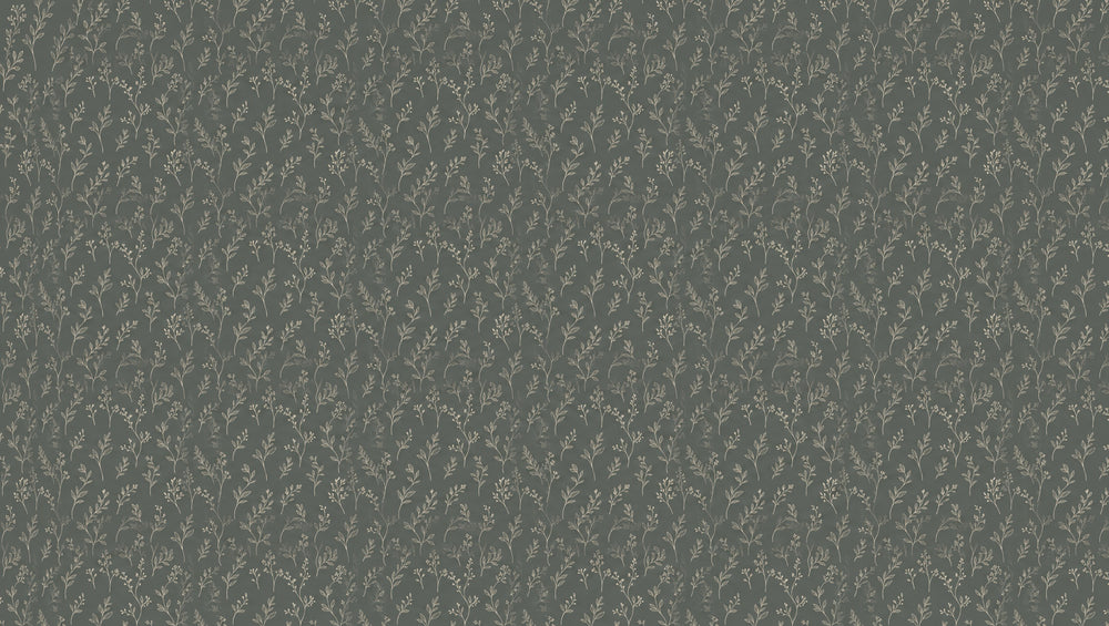 Dark Sage green wallpaper design