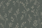 Dark Sage green wallpaper flat design view
