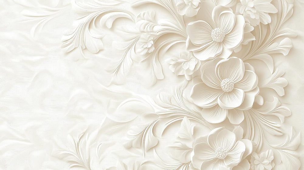 Delicate Floral Wallpaper design
