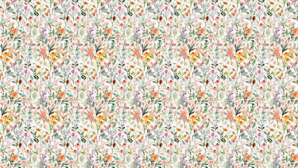 Ditsy Floral Wallpaper design