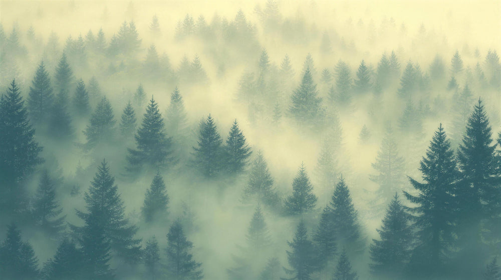 Enchanted Forest Wallpaper design