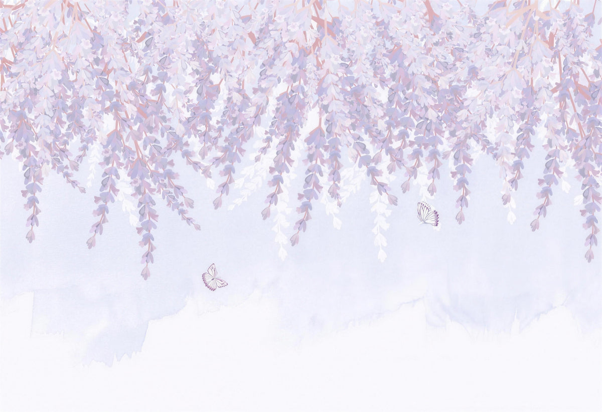 floral patterns wallpaper pattern shown flat
