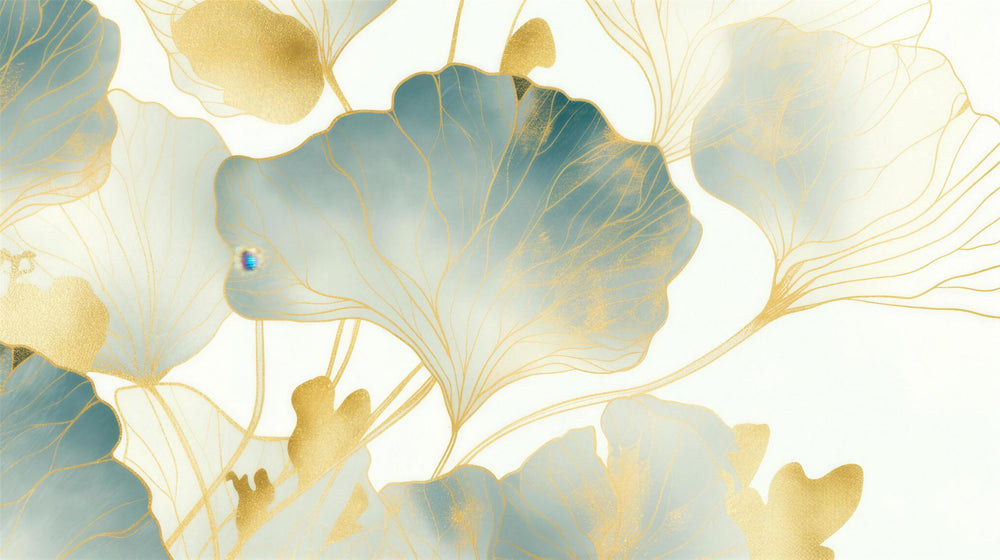 Ginkgo Leaf Wallpaper design