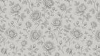 grey rose wallpaper flat repeat motif