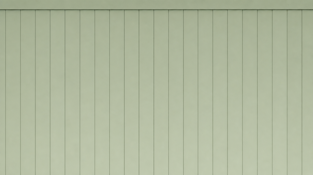Sage Green Panel Wallpaper design