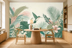Green Hummingbird Wallpaper — room scene