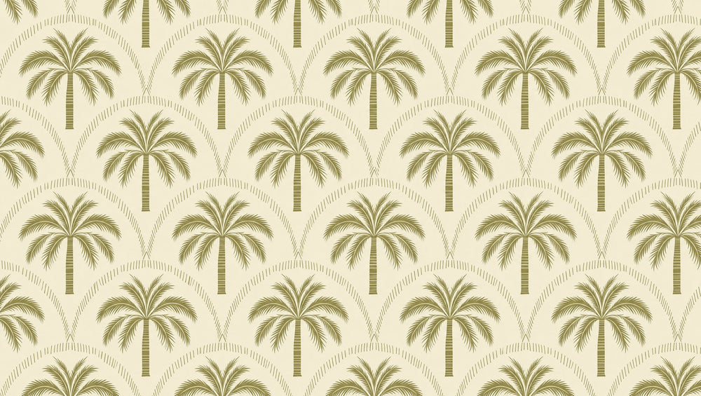 Palm Leaf Wallpaper design